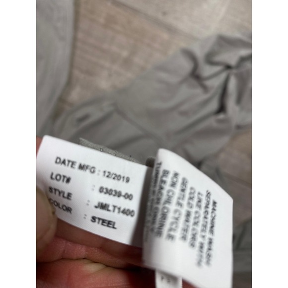 Johnnie-O Shirt Mens 2XL Gray Hooded Long Sleeve TPC Piper Glen Golf Pocket Tee - Picture 9 of 11